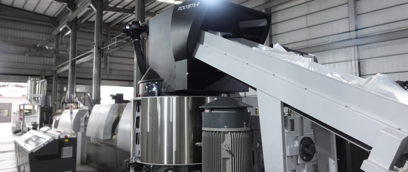 plastic pelletizer recycling plastic film to drive sustainability